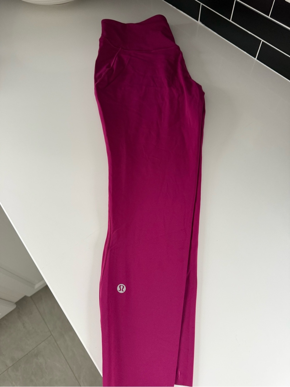 lululemon athletica Fuchsia fast and free legging